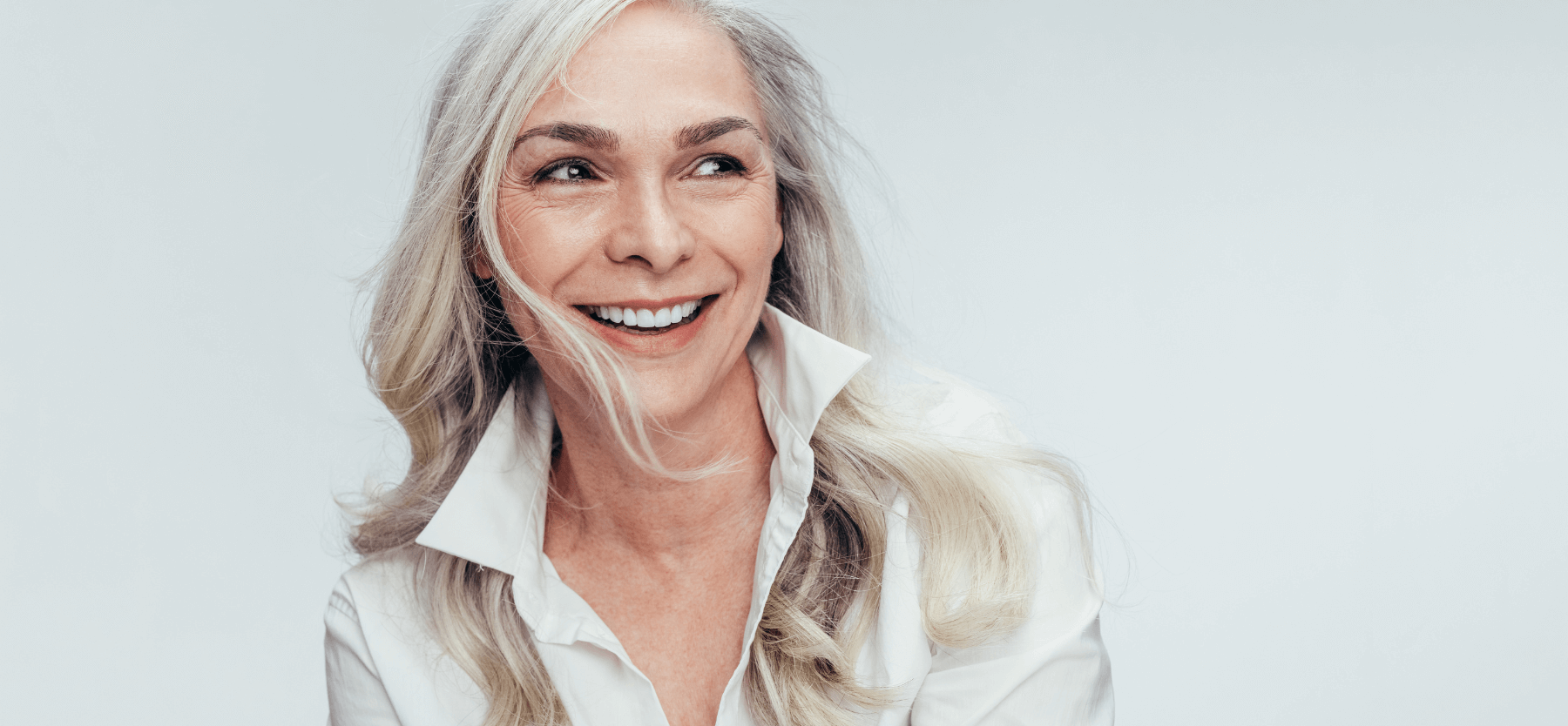 woman with aging skin