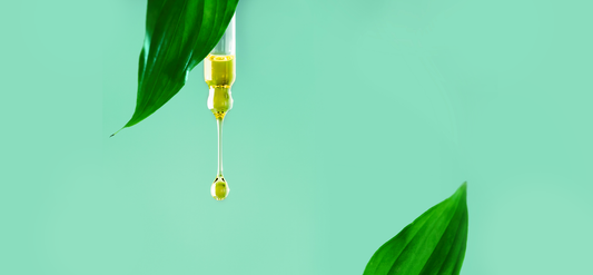 Plant-based face oil for dry skin